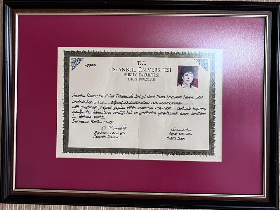 Hukuk Fakültesi Lisans Diploması